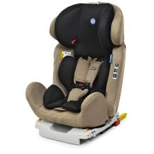Автокрісло EL CAMINO ME 1041 Bravo Isofix BRAVO Royal Black група 0+ 1 2 3 чорне