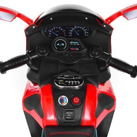 Дитячий електромобіль мотоцикл трицикл Bambi Racer M 3965EL-3 червоний**