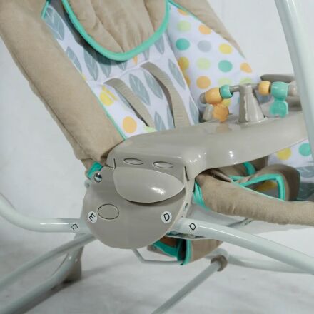 Дитяче крісло-качалка шезлонг-гойдалки Lorelli (Bertoni) Tango Pink рожева