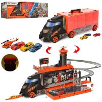 Ігровий набір гараж S8610A Автовоз валізу трейлер контейнер-гараж транспорт**