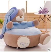 Дитяче М'яке Крісло-Іграшка 14291 "Ведмедик" в блакитному Мягкое и комфортное детское кресло станет оригинальным дополнекостюмчику