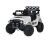 Дитячий двомісний електромобіль джип багі JJ2122EBLR-1 шкіряне сидіння білий
