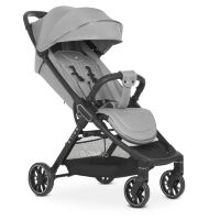 Коляска прогулочная El Camino ME 1084 ORION Silver з чохлом на ніжки / сіра**