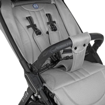 Коляска прогулочная El Camino ME 1084 ORION Silver з чохлом на ніжки / сіра**