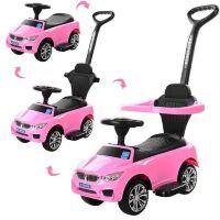 Дитяча машинка каталка толокар Bambi M 3503B-8 рожева