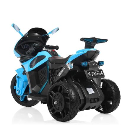 Дитячий електромобіль мотоцикл трицикл Bambi Racer M 3965EL-4 синій