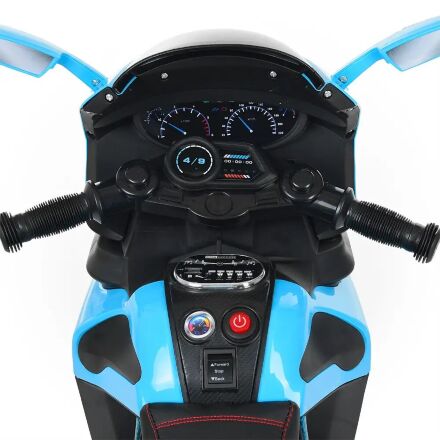 Дитячий електромобіль мотоцикл трицикл Bambi Racer M 3965EL-4 синій