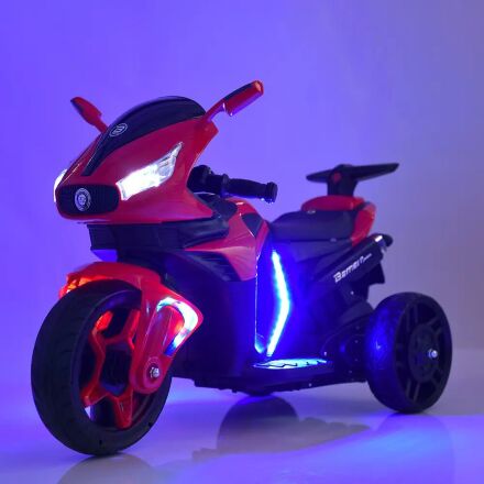 Дитячий електромобіль мотоцикл трицикл Bambi Racer M 3965EL-4 синій
