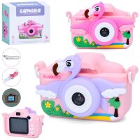 Дитячий фотоапарат "Фламінго" XL-820 робить фото-відео, 2 камери, 2 кольори