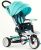 Дитячий велосипед триколісний складаний Crosser MODI T-600 ROSA алюмінієвий з поворотним сидінням бірюзовий