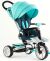 Дитячий велосипед триколісний складаний Crosser MODI T-600 ROSA алюмінієвий з поворотним сидінням бірюзовий