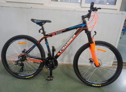 Спортивний гірський велосипед Crosser Boy XC-200 26 дюймів чорно-помаранчевий