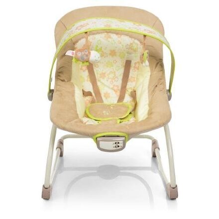 Шезлонг-качалка детский 6910, бежевый