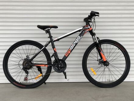 Велосипед гірський спортивний S200 HAMMER колеса 29 дюймів рама алюміній чорно-синій