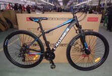 Велосипед спортивний гірський Crosser Thomas 26 колеса 26 дюймів рама алюміній 17" синій
