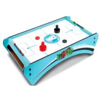 Настільна гра хокей аерохокей 3022+1 дерев'яний є шкала ведення рахунку і шайби