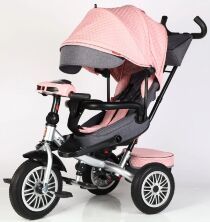 Триколісний велосипед коляска BestTrike "Perfetto" 8066 / 745-60 з музичною фарою