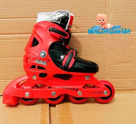 Дитячі ролики Disney Cars RS0116 розмір 30-33 Червоний