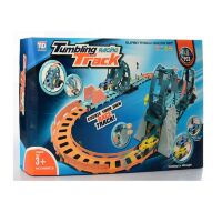 Дитячий трек автотрек гоночний 89903 машинка на акумуляторі звук, світло