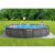 Каркасний круглий басейн INTEX 26744 / розмір 549-122см / об'єм 24310л з фільтр-насосом сходами та підстилкою