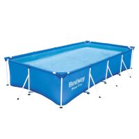 Каркасний прямокутний басейн BESTWAY 56405 розмір 400-211-81см