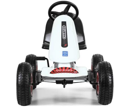 Дитячий педальний карт на надувних колесах Bambi M 3626A-2 чорний