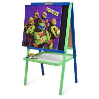Дитячий двосторонній мольберт Bambi M 076 Teenage Mutant Ninja Turtles (з затиском для паперу, магнітна)