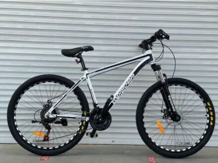 Cпортивний велосипед TopRider 680 колеса 26 дюймів / SHIMANO / рама 17" алюміній / колір Білий