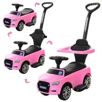 Дитяча машинка каталка толокар Bambi M 3503A-8 рожевий**
