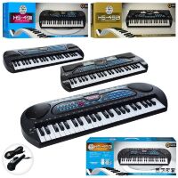 Синтезатор дитячий HS4911-21-31 49 клавіш, мікрофон, USB шнур, запис, демо версія, 3 види