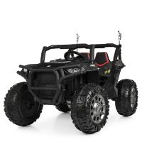 Дитячий двомісний електромобіль машина джип квадроцикл баггі M 4248EBLR-2(24V) чорний**