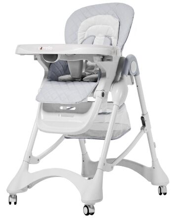 Класичний Стільчик для годування CARRELLO Caramel CRL-9501/3 Cloud Grey сірий