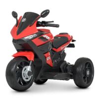 Дитячий електромобіль мотоцикл трицикл Bambi Racer M 4454EL-3 на EVA колесах червоний **