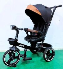 Триколісний велосипед коляска BestTrike "Marco" 9155/312-51 з музичною фарою та телескопічною ручкою