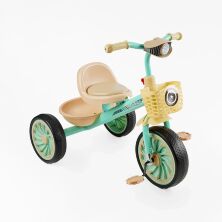 Триколісний дитячий велосипед на педалях Best Trike BS-33461 українське озвучування зелений