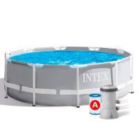 Каркасний круглий басейн INTEX 26706SC розмір 305-99см з фільтр-насосом