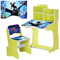 Дитяча парта растишка Bambi W 2071-71-3 Як Приручити Дракона Салатова