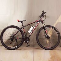Велосипед гірський спортивний S300 BLAST-NEW колеса 29 дюймів рама алюміній чорно-червоний