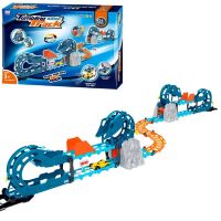 Дитячий трек автотрек гоночний 89907 машинка на акумуляторі звук, світло