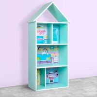 Будиночок-стелаж-полиця для іграшок і книг H 2020-1-1 м'ятний єдиноріг
