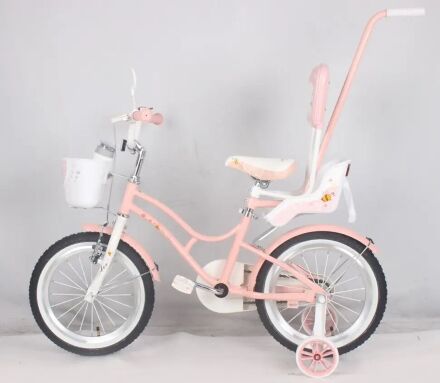 Велосипед ПРЕМІУМ КЛАСУ дитячий двоколісний ARDIS ВУЛИК колеса 16 дюймів з сидінням для ляльки