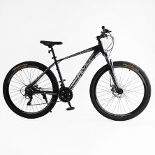 Спортивний алюмінієвий велосипед 29 дюймів Corso "AMG" MG-29659 Shimano 21 швидкість темно-сірий