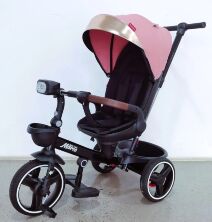 Триколісний велосипед коляска BestTrike "Marco" 9155 / 388-69 з музичною фарою та телескопічною ручкою