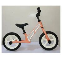 Дитячий велобіг біговел PROFI KIDS HUMG1207-1 магнієва рама/колеса 12 дюймів ЕВА/ персиковий**