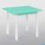 Столик 60*60 "ИГРУША", салатовий