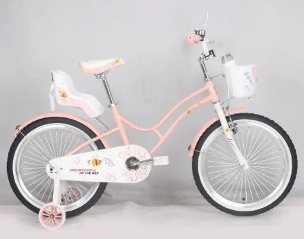 Велосипед ПРЕМІУМ КЛАСУ дитячий двоколісний ARDIS ВУЛИК колеса 20 дюймів з сидінням для ляльки