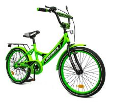 Дитячий двоколісний велосипед 20 дюймів 242003 Like2bike Sky ручне гальмо, зелений
