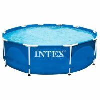 Тент для каркасного басейну Bestway 58037 діаметр 366 см темно-синій