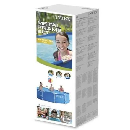 Тент для каркасного басейну Bestway 58037 діаметр 366 см темно-синій