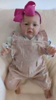 Вініловий ПУПС м'яконабивний ручної роботи Baby Born - справжнє немовля! Лялька для дівчинки з пляшкою, соскою